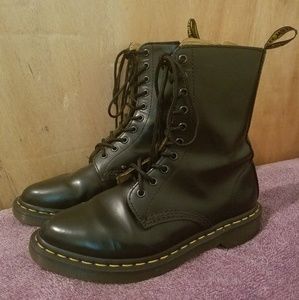 Dr. Martens Alix Almond Point Toe Boot Black